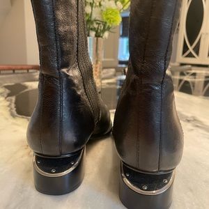 Size 39 black Alexander wang booties